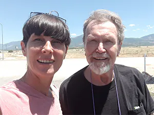 Nicole Lasas and Algimantas Lasas