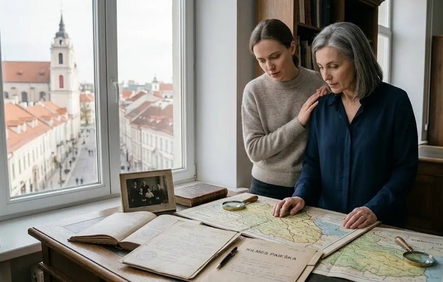certificate of lithuanian descent vs restoration right