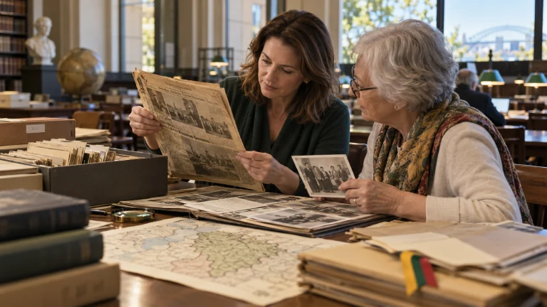 Lithuanian Newspapers in Australia Family History Research
